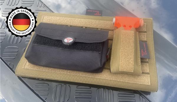 Visorganizer Nr. 2 Land Rover Defender II Beifahrer, terrabraun